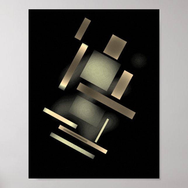 Poster d'art Abstrait (Devant)
