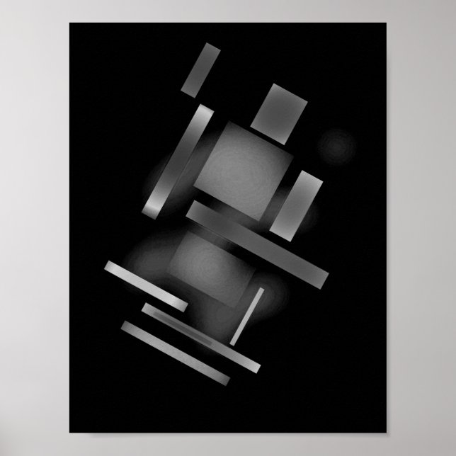 Poster d'art Abstrait (Devant)