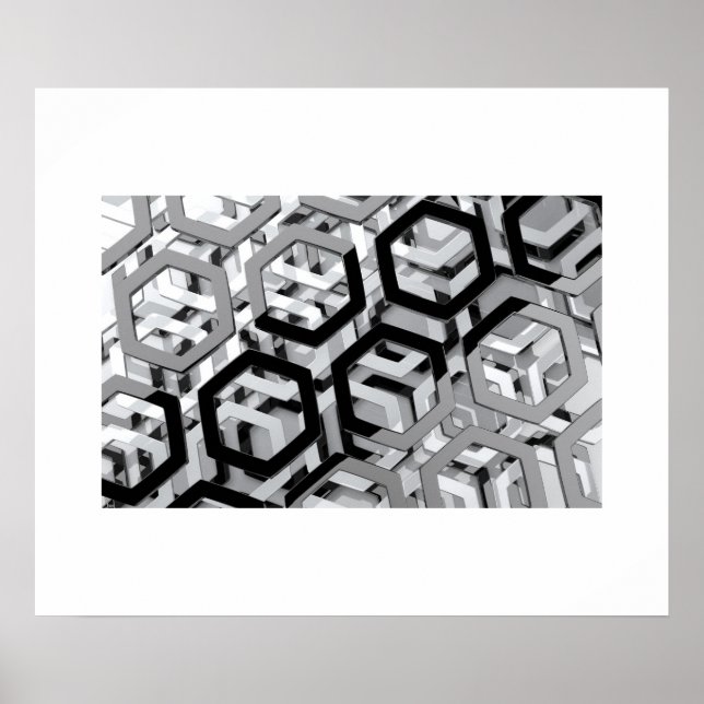 Poster d'art Abstrait (Devant)