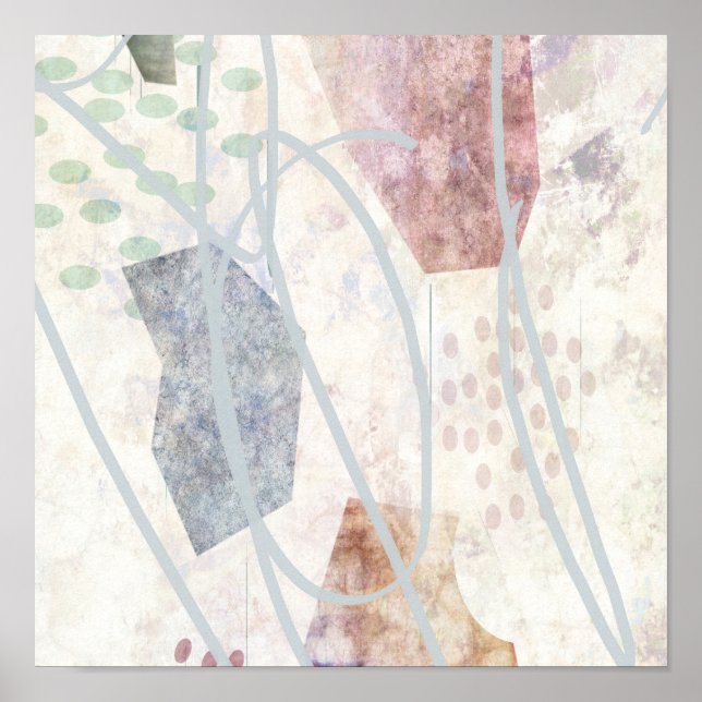 poster d'art abstrait décoration murale moderne (Devant)