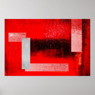 Poster d'art Abstrait et Carré Imprimer