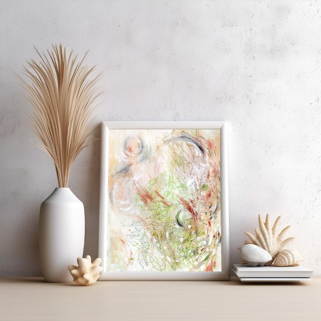 Poster d'art abstrait moderne neutre (Créateur téléchargé)