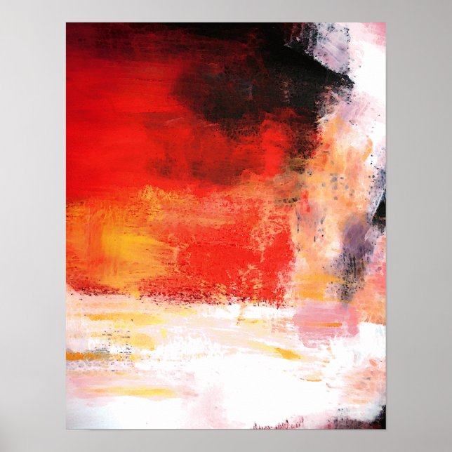 Poster d'art Abstrait moderne - Oeuvres minimalist (Devant)