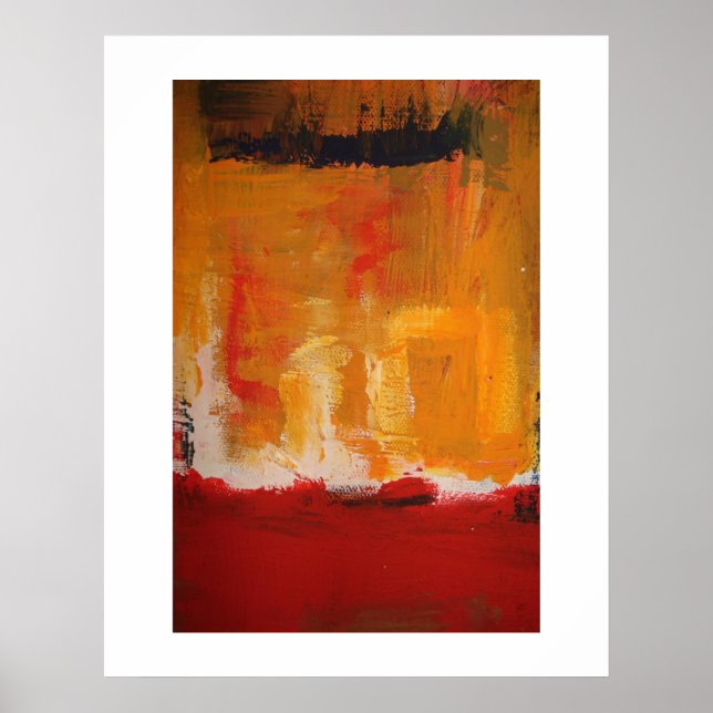 Poster d'art Abstrait moderne - Oeuvres minimalist (Devant)