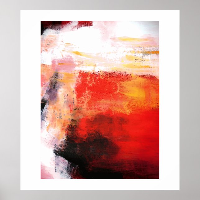 Poster d'art Abstrait moderne - Oeuvres minimalist (Devant)