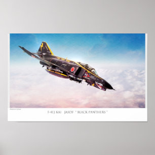Poster d'art aéronautique "F-4 Phantom II"