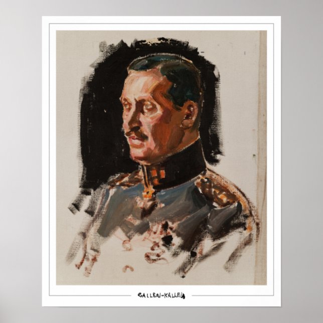 Poster d'art Akseli Gallen-Kallela Zedign #14 (Devant)