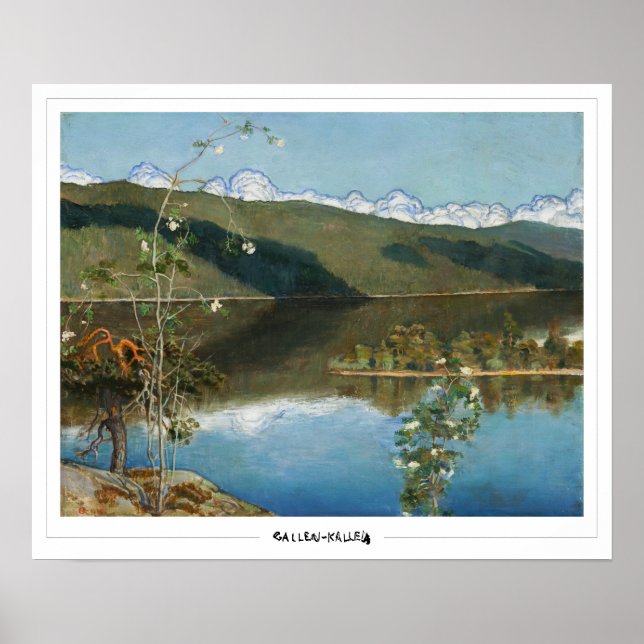 Poster d'art Akseli Gallen-Kallela Zedign #384 (Devant)