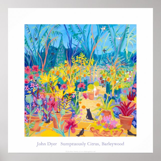 Poster d'art : Alan Titchmarsh Barleywood Garden. (Devant)