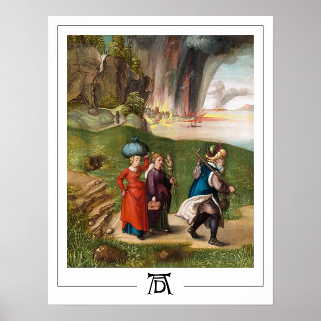 Poster d'art Albrecht Dürer Zedign #68 (Devant)