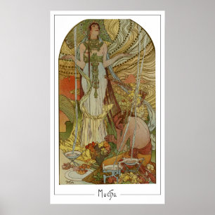 Poster d'art Alphonse Mucha Zedign #169