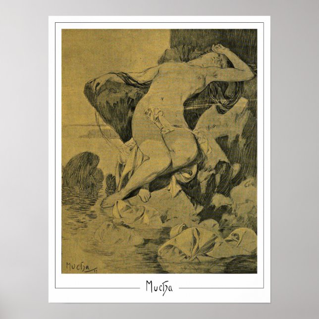 Poster d'art Alphonse Mucha Zedign #242 (Devant)