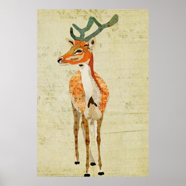 Poster d'art Amber Buck (Devant)