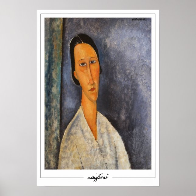 Poster d'art Amedeo Modigliani Zedign #184 (Devant)