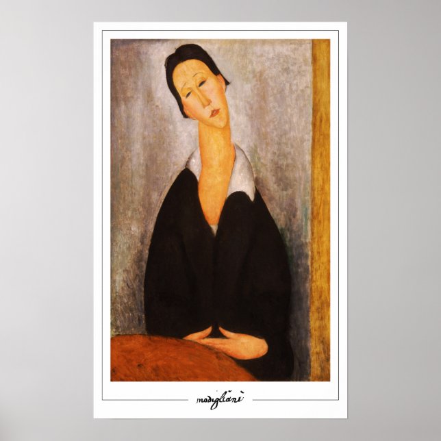 Poster d'art Amedeo Modigliani Zedign #200 (Devant)