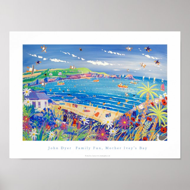Poster d'art : Amusement familial, Mère Ivey's Bay (Devant)