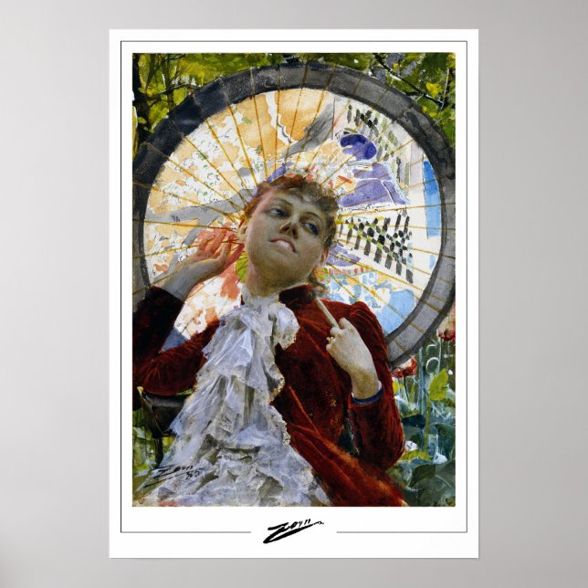 Poster d'art Anders Zorn Zedign #22 (Devant)