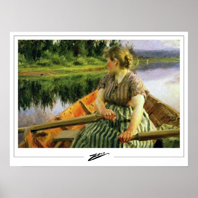Poster d'art Anders Zorn Zedign #51 (Devant)