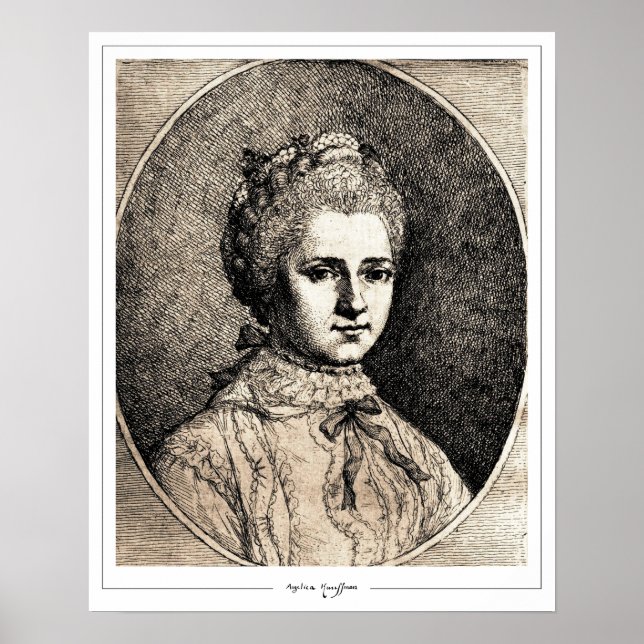 Poster d'art Angelica Kauffman Zedign #18 (Devant)