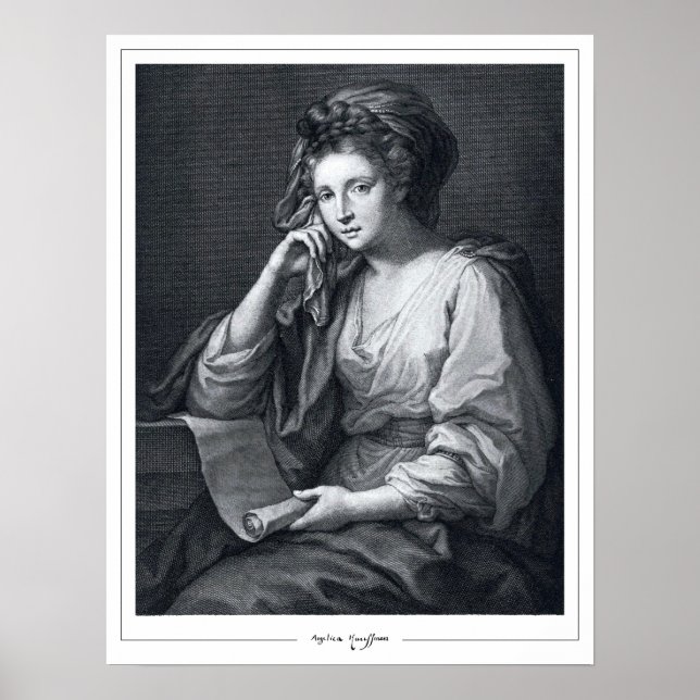Poster d'art Angelica Kauffman Zedign #39 (Devant)