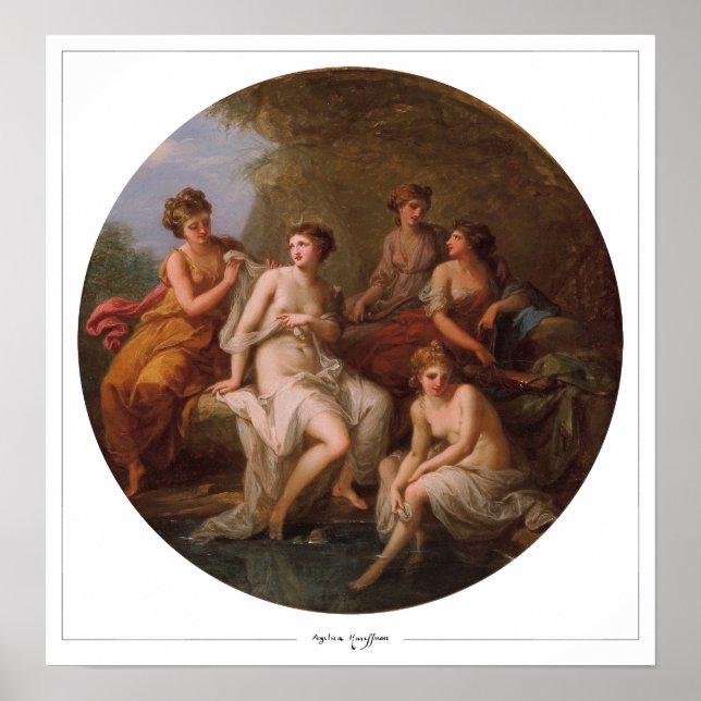 Poster d'art Angelica Kauffman Zedign #9 (Devant)