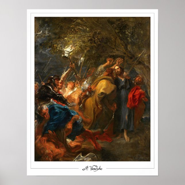 Poster d'art Anthony van Dyck Zedign #1 (Devant)