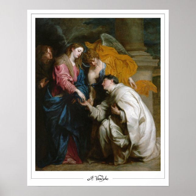 Poster d'art Anthony van Dyck Zedign #41 (Devant)