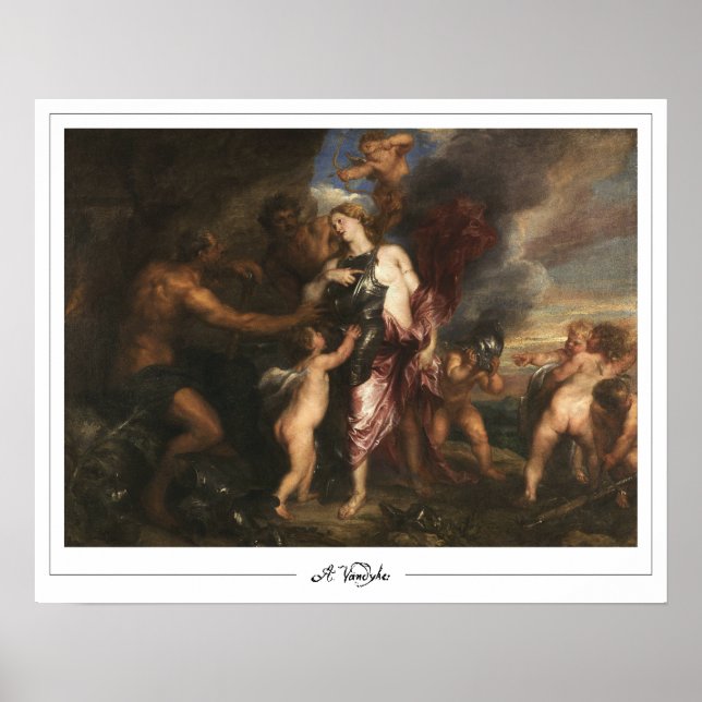 Poster d'art Anthony van Dyck Zedign #615 (Devant)