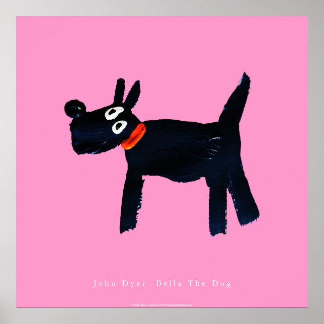 Poster d'art : Bella The Scotty Dog (Devant)