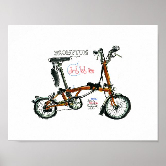 Poster d'art Bromton (Devant)