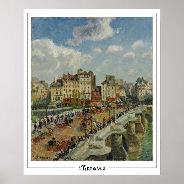 Poster d'art Camille Pissarro Zedign #16 (Devant)