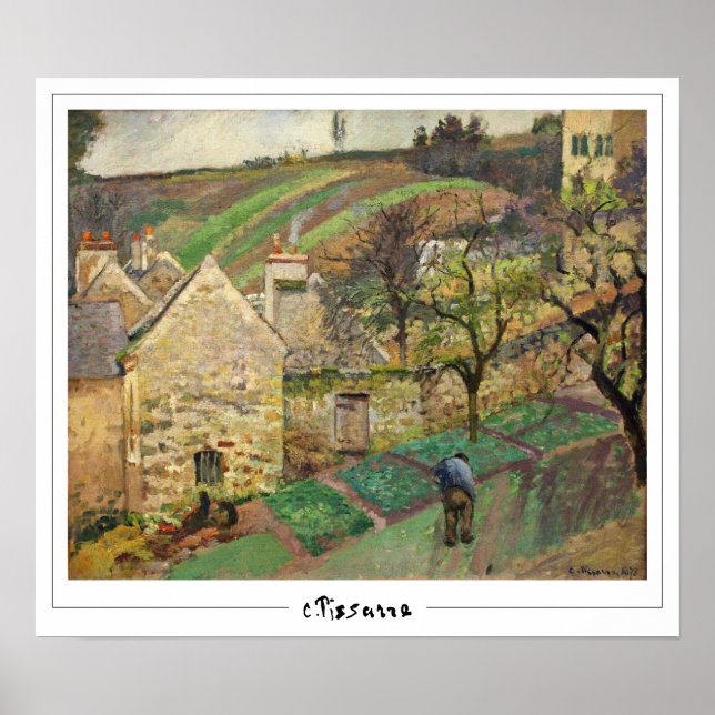 Poster d'art Camille Pissarro Zedign #25-2 (Devant)