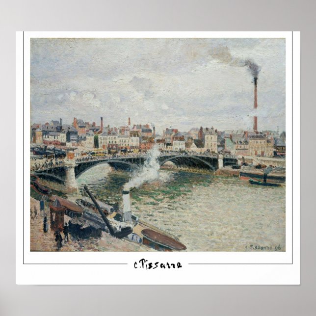 Poster d'art Camille Pissarro Zedign #28 (Devant)