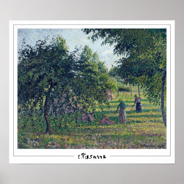 Poster d'art Camille Pissarro Zedign #394-2 (Devant)