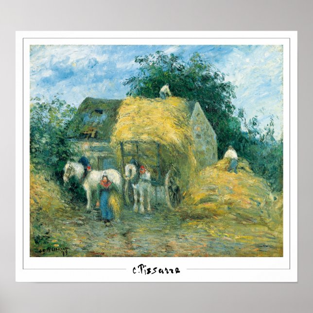 Poster d'art Camille Pissarro Zedign #5 (Devant)
