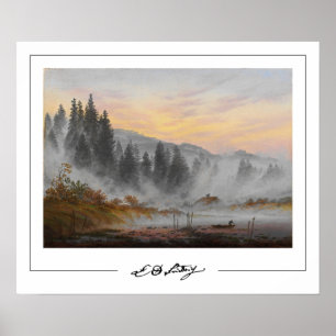 Poster d'art Caspar David Friedrich Zedign #16