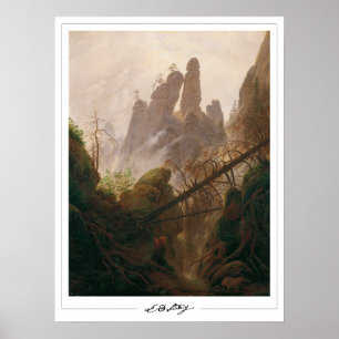 Poster d'art Caspar David Friedrich Zedign #2