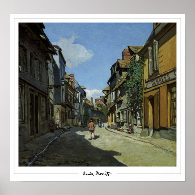 Poster d'art Claude Monet Zedign #15 (Devant)