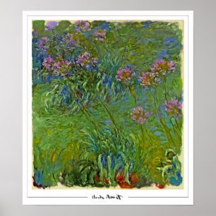 Poster d'art Claude Monet Zedign #158