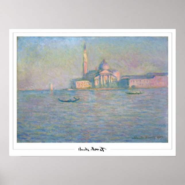 Poster d'art Claude Monet Zedign #19 (Devant)