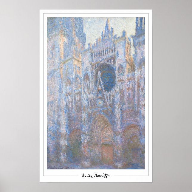 Poster d'art Claude Monet Zedign #270 (Devant)