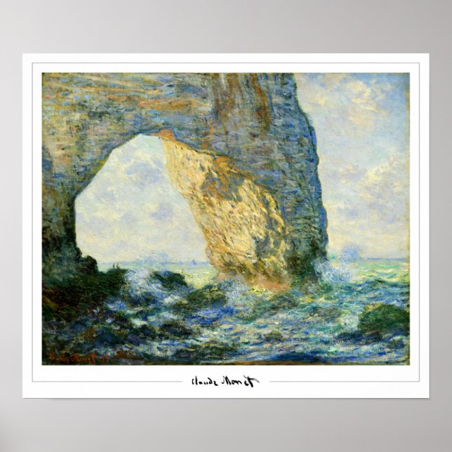 Poster d'art Claude Monet Zedign #311 (Devant)