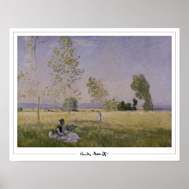 Poster d'art Claude Monet Zedign #35 (Devant)
