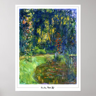 Poster d'art Claude Monet Zedign #398