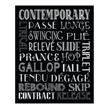 Poster d'art contemporain Dance Subway