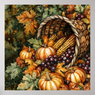 Poster d'art Cornucopia d'automne
