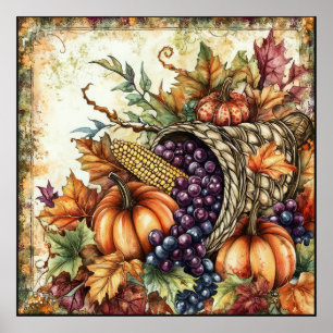 Poster d'art Cornucopia d'automne