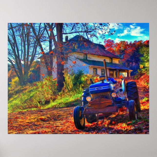 Poster d'art Country Farm (Devant)