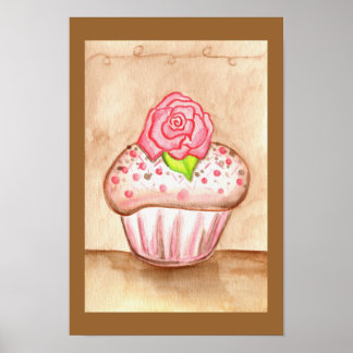 Poster d'art Cupcake