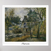 Poster d'art de Camille Pissarro Zedign #321